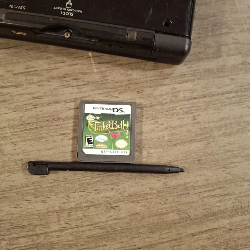 nintendo ds lite console black